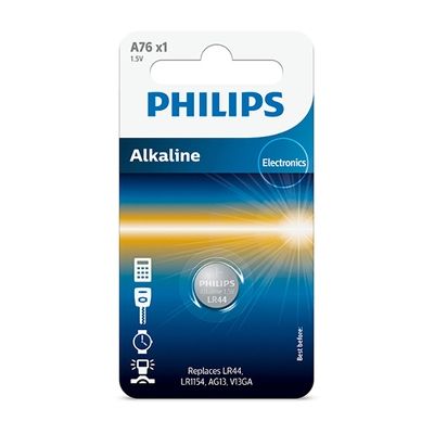 Philips A76 Pile bouton Alkaline