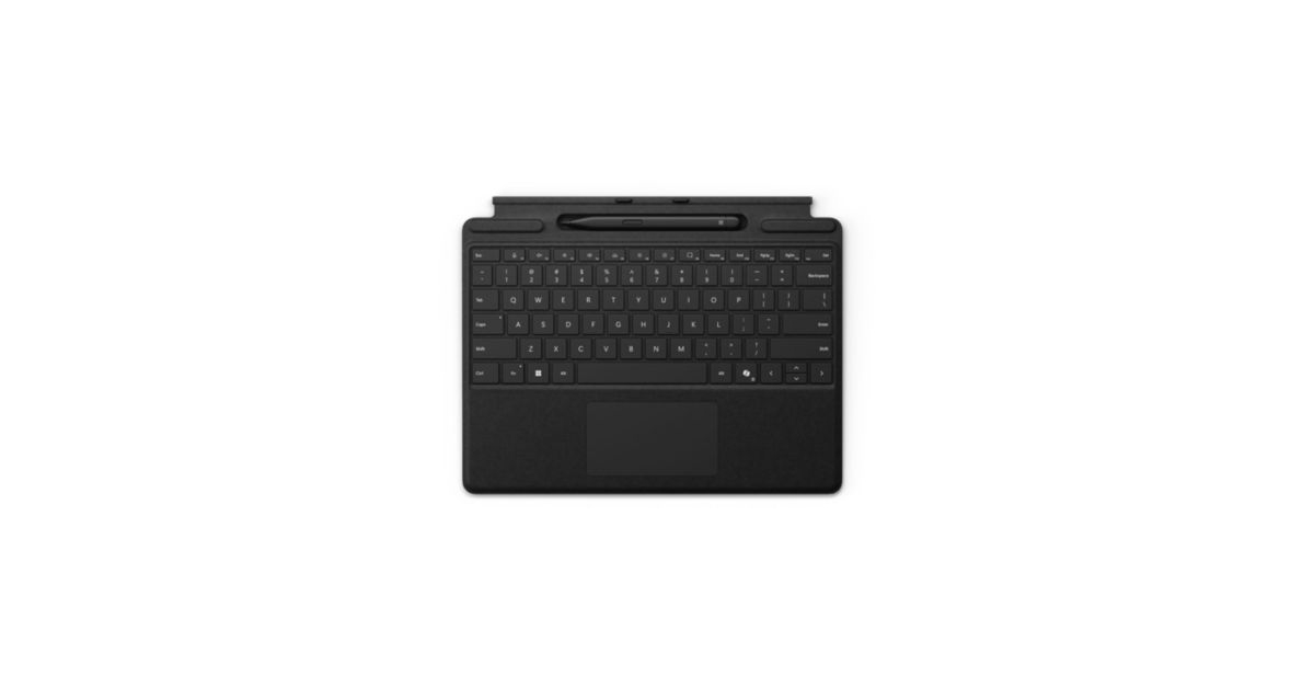 Clavier Microsoft Surface Pro Flex (2082, 1962) Avec Stylet Fin 2 - Noir - Neuf
