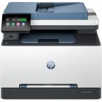 image produit HP Color LaserJet Pro 3302fdw, Imprimante multifunction A4, Recto/verso automatique couleur, 25 ppm, USB, Wi-Fi, Fax, Copie, ADF, HP Smart, Bleue