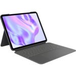 image produit Logitech Combo Touch pour iPad Pro 13 pouces (M4)(2024) Étui clavier - Clavier rétroéclairé amovible avec support, saisie confortable, mode multi-usage, Clavier Français AZERTY - Graphite