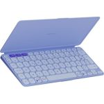 image produit Logitech Keys-to-Go 2, Clavier Bluetooth Portable pour Tablette avec Coque intégrée, Clavier sans Fil Ultra-Mince pour Windows, Android, Linux, iPad, iPhone, Mac et Apple TV, Français AZERTY - Lilas