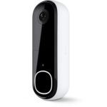 image produit Arlo Sonnette 2K, Sonnette de Surveillance WiFi Exterieure Sans Fil, Autonomie de 6 mois, Capteur de Mouvement, Vision Nocturne, Audio Bidirectionnel, Essai Arlo Secure inclus, Blanc - livrable en France