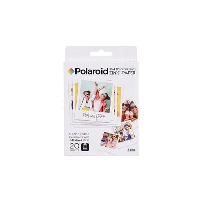 image Polaroid Zink - Papiers Photos pour Polaroid Pop 2.0, 20 Feuilles