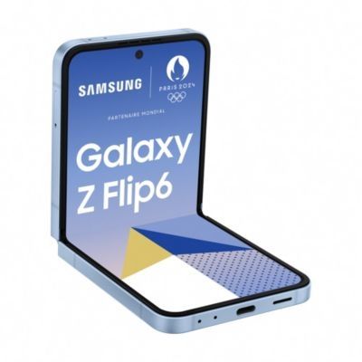 image Smartphone SAMSUNG Galaxy Z Flip6 Bleu 256Go