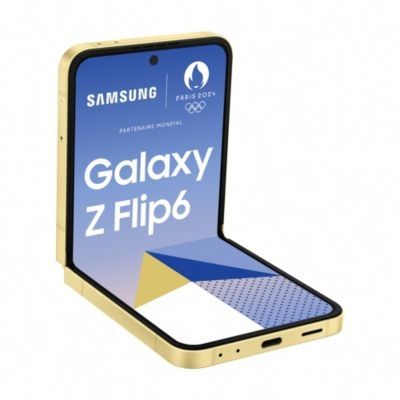 image Smartphone SAMSUNG Galaxy Z Flip6 Jaune 256Go