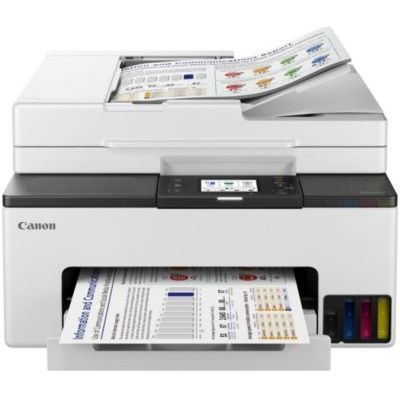 image Canon MAXIFY GX2050imprimante Multifonction bureautique Copie Jet d'encre Couleur WiFi Recto Verso pour Le télétravail et Le Bureau, Scanner à Chargeur de Documents 35 Feuilles, Blanc