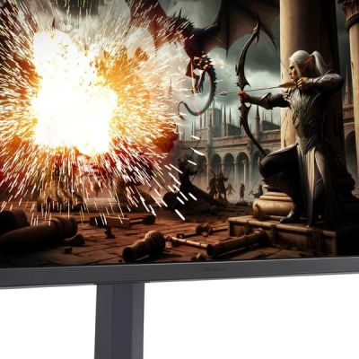 image LG Ultragear™ 32GS75Q-B.AEU Ecran PC Gaming 32" - Dalle IPS résolution QHD (2560x1440), 1ms 180Hz, DisplayHDR™ 400, sRGB99% (CIE1931), AMD FreeSync, Compatible NVIDIA G-Sync