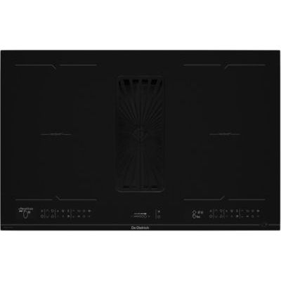 image De Dietrich DPH4840BT, Plaque à induction avec système d'aspiration Infinite Black, Black
