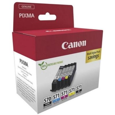 image Cartouche d'encre CANON PGI-570+CLI-571 noir+couleurs
