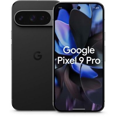 image Google Pixel 9 Pro – Smartphone Android débloqué avec Gemini, Triple Appareil Photo arrière, 24 Heures d'autonomie et écran Super Actua 6,3 Pouces – Noir Volcanique, 128GB