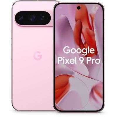 image Google Pixel 9 Pro – Smartphone Android débloqué avec Gemini, Triple Appareil Photo arrière, 24 Heures d'autonomie et écran Super Actua 6,3 Pouces – Quartz Rose, 128GB