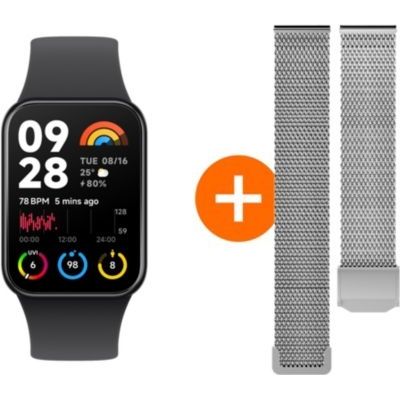 image Montre connectée XIAOMI Pack Mi Band8Pro+Bracelet maille Millano