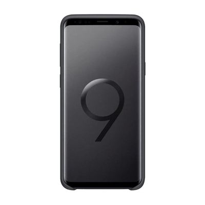 image Coque smartphone Samsung COQUE EN SILICONE POUR GALAXY S9+ NOIRE