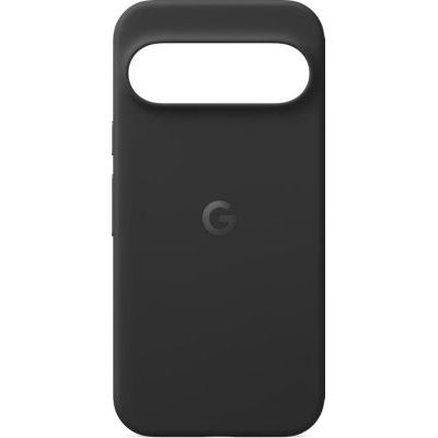 image Google Coque Pixel 9 & Pixel 9 Pro – Protection Durable – Silicone résistant aux Taches – Coque pour téléphone Android – Noir Volcanique