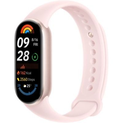 image Xiaomi Smart Band 9 Mystic Rose | Écran AMOLED 1,62'' | Écran Tactile, Tracker Multisport, Suivi d'activité, Moniteur de fréquence Cardiaque | Connectivité Bluetooth