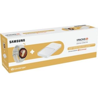 image Montre connectée SAMSUNG Pack Galaxy Watch 7 40mm BT Cr + PAD DUO