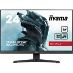 image produit Ecran iiyama 23,8" G-Master Red Eagle, Fast IPS, 1920x1080 @180Hz & 0.2ms MPRT, 16:9, 300cd, Haut-parleurs, HDMI, DP, USB HUB, Black Tuner, ecran pc Gamer