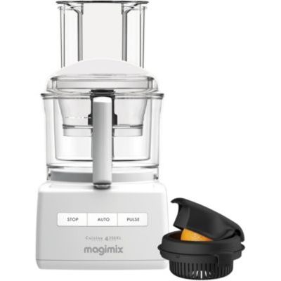 image Robot multifonction MAGIMIX CS4200 XL BLANC + PRESSE AGRUME 85426F