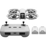 image produit Bundle Fly More DJI Neo, Mini Drone avec Caméra 4K UHD pour Adultes, Drone Suiveur qui Vole Seul de 135 g, Décollage du Creux de la Main, Suivi de Sujet par IA, QuickShots, avec RC-N3 et 3 Batteries - livrable en France