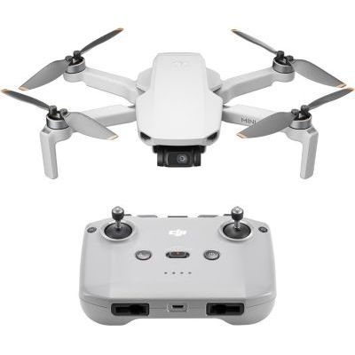 image DJI Mini 4K, Drone Caméra 4K UHD, Moins de 249 g, Stabilisation de la Nacelle à 3 Axes, Transmission Vidéo sur 10 km, Retour Auto, Résistance au Vent, Temps de Vol max. de 31 min, C0, QuickShots