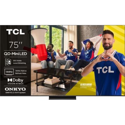 image TV QLED TCL 75C6K Pro