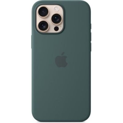 image Apple Coque en Silicone avec MagSafe pour iPhone 16 Pro Max - Vert lacustre ​​​​​​​