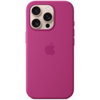 image Apple Coque en Silicone avec MagSafe pour iPhone 16 Pro - Fuchsia ​​​​​​​