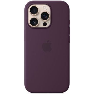 image Apple Coque en Silicone avec MagSafe pour iPhone 16 Pro - Prune ​​​​​​​