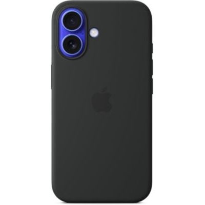 image Apple Coque en Silicone avec MagSafe pour iPhone 16 - Noir ​​​​​​​