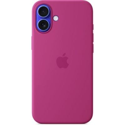 image Apple Coque en Silicone avec MagSafe pour iPhone 16 Plus - Fuchsia ​​​​​​​