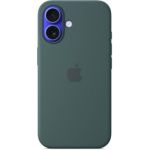 image produit Apple Coque en Silicone avec MagSafe pour iPhone 16 - Vert lacustre ​​​​​​​