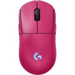 image produit Logitech G Souris de Jeu sans Fil Pro 2 Lightspeed, jusqu'à 4 Boutons latéraux magnétiques Personnalisables et commutables, Chargeur USB-C, capteur 32k DPI pour pour PC/Mac.