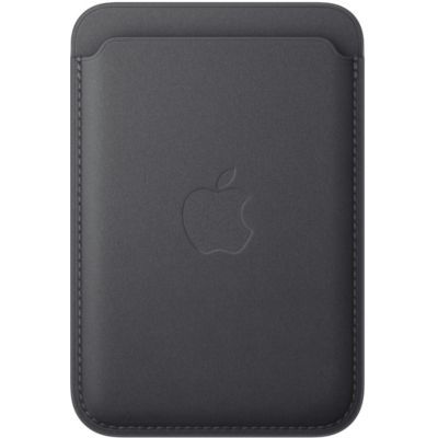 image Porte-cartes Apple MagSafe tissu fin Noir