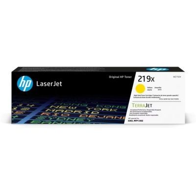 image HP 219X Toner Laserjet Authentique Grande capacité Jaune