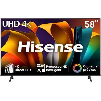 image TV LED HISENSE 58A6N 2024