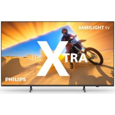 image Philips Ambilight The Xtra 75PML9009 Smart TV 4K Quantum Dot MiniLED - Écran 75 Pouces avec processeur d’Images P5 Perfect Ultra HD, Titan OS, Dolby Vision et Dolby Atmos Audio - Gris Anthracite