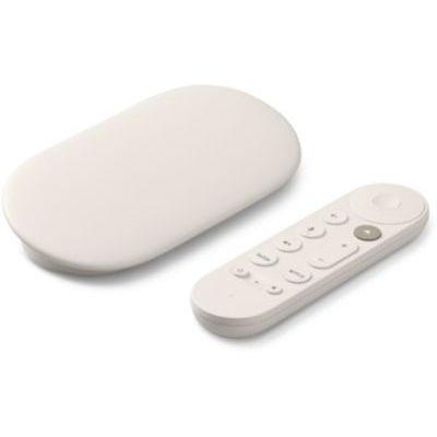 image Google TV Streamer 4K – Streaming Rapide sur TV et Recherche vocale Via la télécommande – Regardez des Films, des séries, la TV en Direct et Netflix en 4K HDR – 32 Go de Stockage – Porcelaine