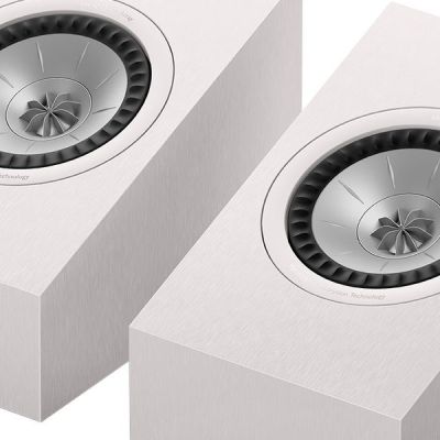 image Enceintes Atmos KEF Q8 Meta Blanc