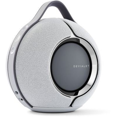 image Enceinte portable DEVIALET Mania light grey avec chargeur