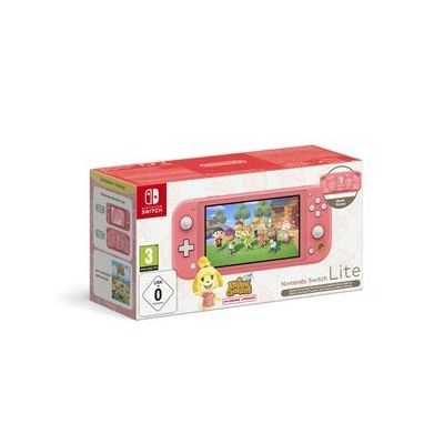 image Console Nintendo Switch Lite Edition Animal Crossing : New Horizons (Marie Hawaï)