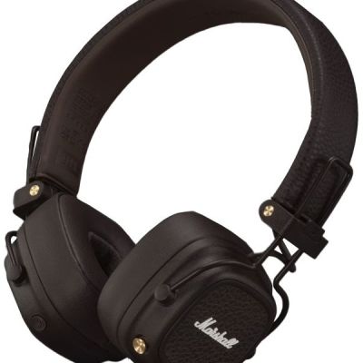 image Marshall Major V Casque sans Fil Bluetooth, autonomie de 100 Heures - Marron