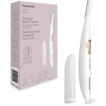 image produit Panasonic ES-WR51 Compact Body Trimmer, Women's Hair Remover, Ladies Shavers, Dry, Battery Powered (1 X AAA Required), Protection Cap, Cleaning Brush, White