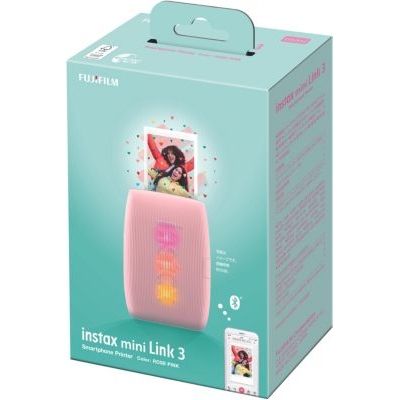 image INSTAX Mini Link 3 imprimante Photo pour Smartphone Rose