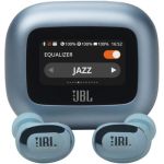 image produit JBL Live Buds 3, Écouteurs sans fil, Bluetooth, jusqu'à 40 h d'autonomie, Réduction de Bruit Active, son haute fidélité JBL Signature, étanches à l'eau IP55, bleu