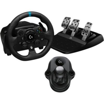 image Volant + Levier de vitesses + Pédalier LOGITECH G923 SE - Xbox