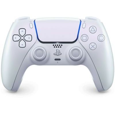 image Sony, Manette PlayStation 5 officielle DualSense, Sans fil, Batterie rechargeable, Bluetooth, Compatible avec PS5, Couleur : Chroma Pearl