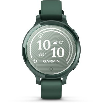 image Garmin Lily 2 Active - Petite Montre connectée et élégante avec GPS intégré - Jasper Green avec Bracelet Silicone Vert Sapin