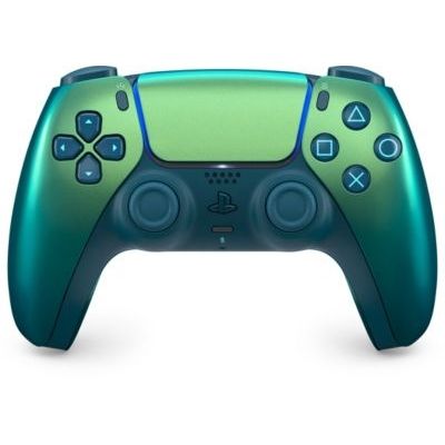 image Sony, Manette PlayStation 5 officielle DualSense, Sans fil, Batterie rechargeable, Bluetooth, Compatible avec PS5, Couleur : Chroma Teal