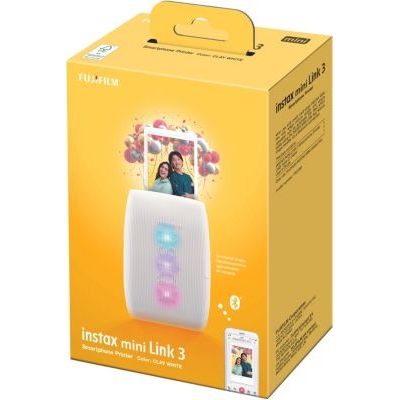 image Fujifilm Mini Link 3 imprimante Photo pour Smartphone Blanc Argile