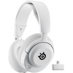 image produit SteelSeries Arctis Nova 5P Wireless Casque Gaming - Haut-parleurs magnétiques néodyme - Plus de 100 profils Audio - Batterie 60h - 2,4GHz ou BT - Micro ClearCast Gen 2.X -PS5,PS4, PC, Switch 2 -Blanc